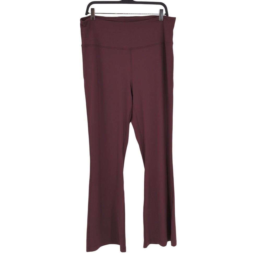 Lululemon Flare Leggings Pants Athleisure Yoga Stretch Workout High Rise Size 16